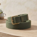 Cinturón Minimalista Verde militar
